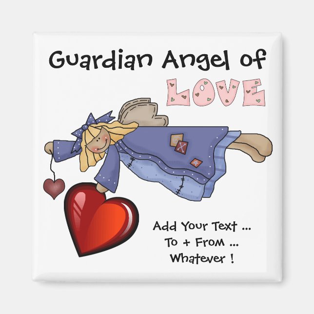 Aimant Angel d'amour du gardien par SRF (Devant)