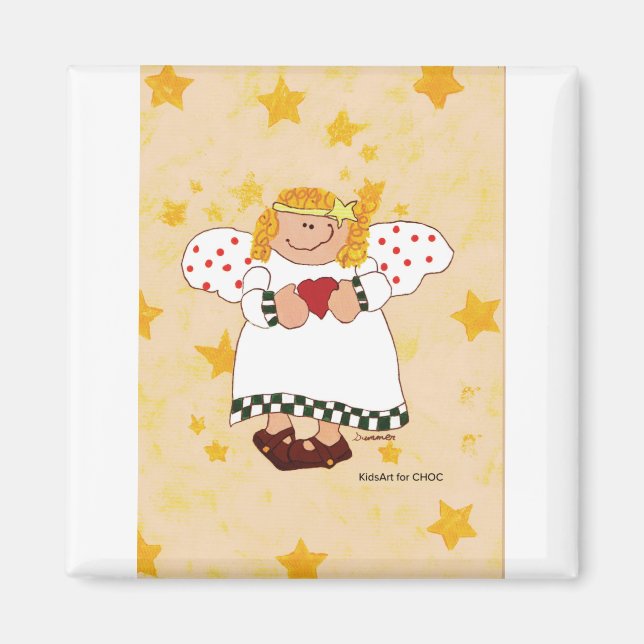 Aimant Angel - Kids Art pour CHOC (Devant)