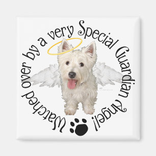 Aimant Anges gardiens Westie