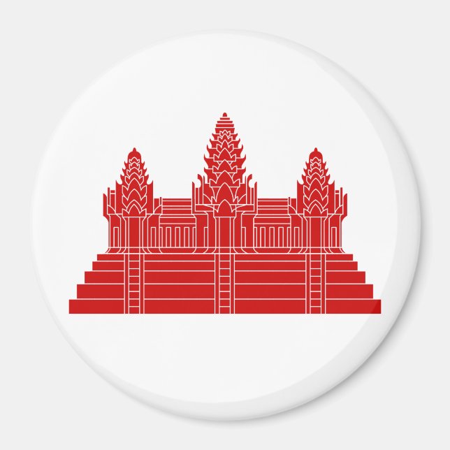 Aimant Angkor Vat Ver.2.0. Temple khmer (Devant)