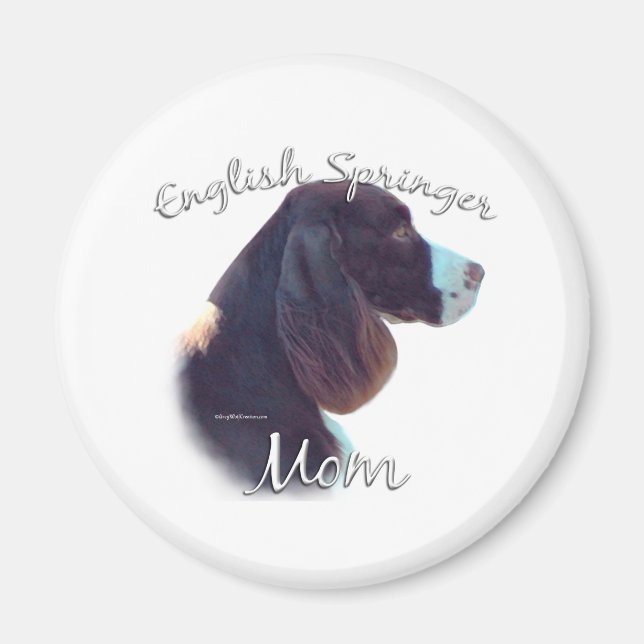 Aimant Anglais Springer Spaniel Maman 2 (Devant)