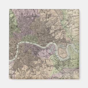Aimant Angleterre et Pays de Galles - Villes, ports et po