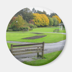 Aimant ANGLETERRE : Parc Valley Gardens, Harrogate