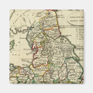 Aimant Angleterre, Pays de Galles romains, moderne