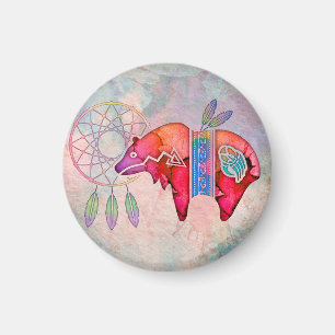 Aimant animal de totem d'ours d'esprit
