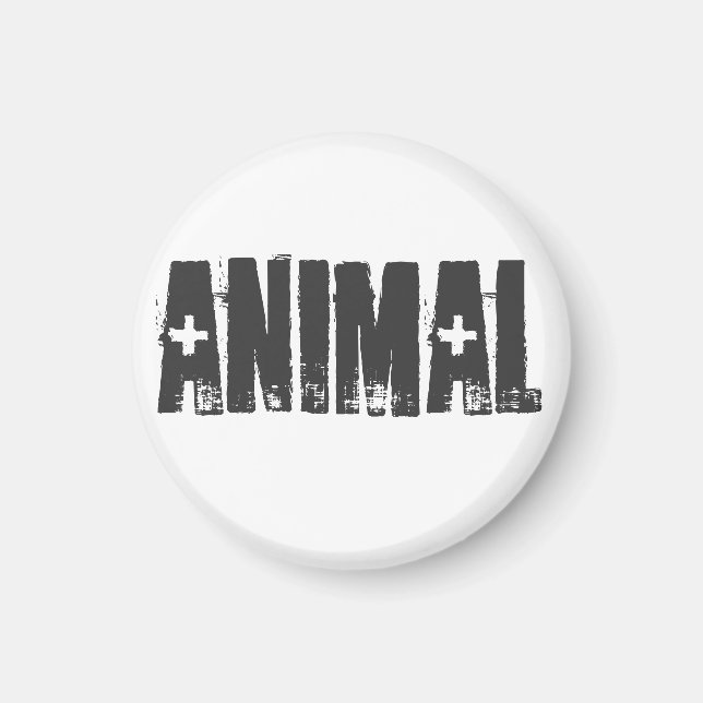 Aimant Animal - Salle de gym Fitness (Devant)