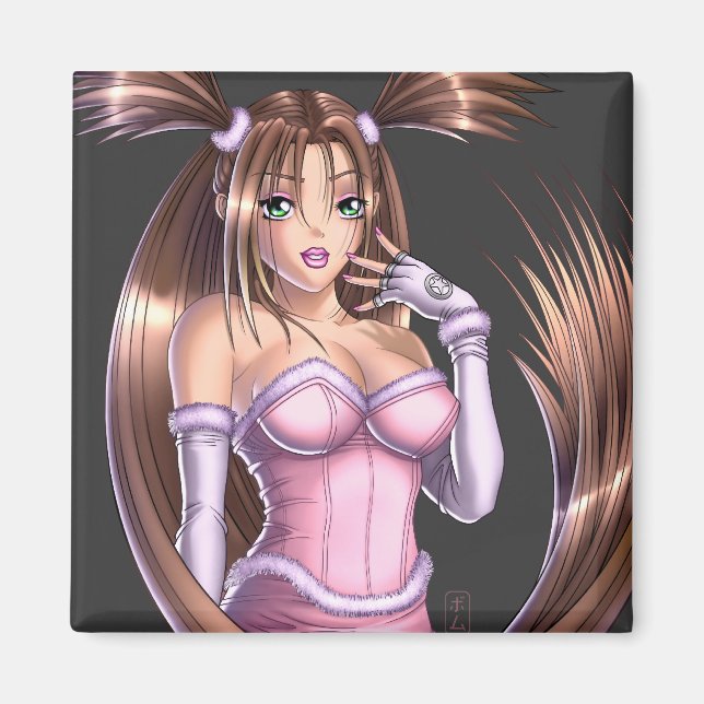 Aimant Anime Girl - Nikki (Devant)