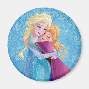 Aimant Anna et Elsa  Accrochement