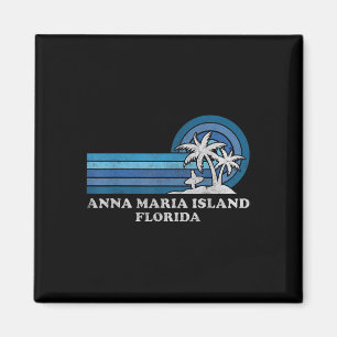 Aimant Anna Maria Island Floride Famille Vintage Été Va