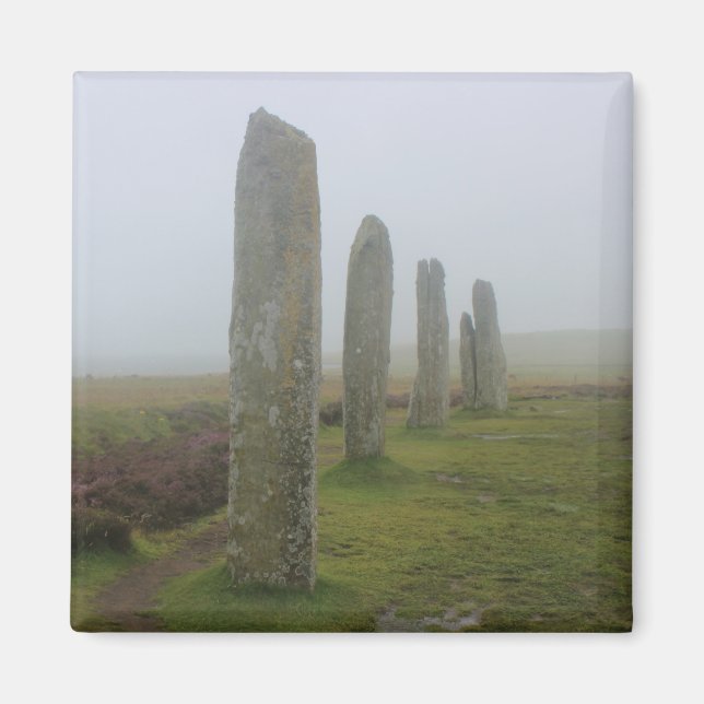Aimant Anneau de Brodgar (Orkney Island) (Devant)