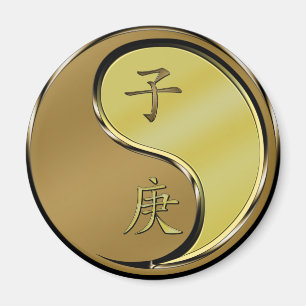 Aimant Année du rat métallique