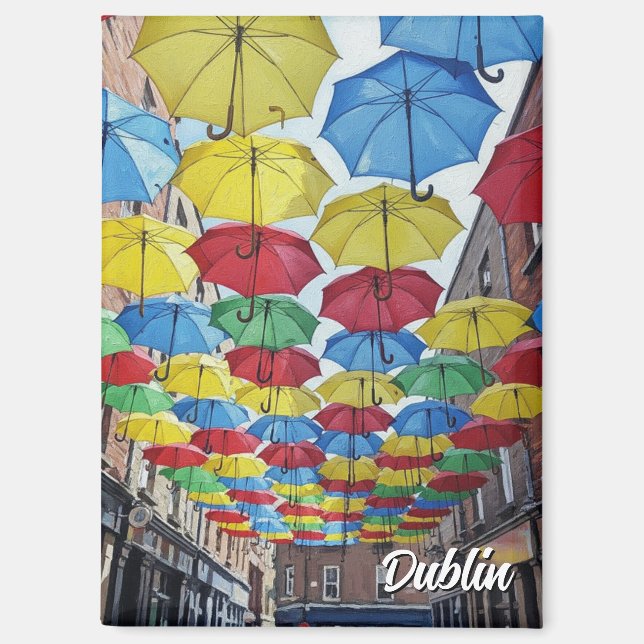 Aimant Anne's Lane Dublin Irlande Travel (Recto)