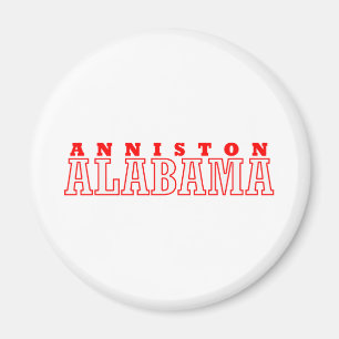 Aimant Anniston, conception de ville de l'Alabama
