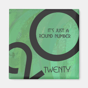 Aimant Anniversaire de la Décennie verte