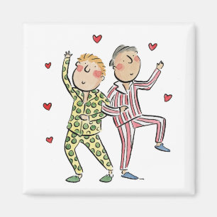 Aimant Anniversaire de la soie