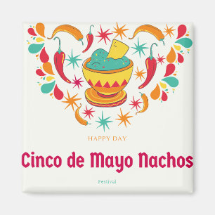 Aimant Anniversaire du Cinco De Mayo