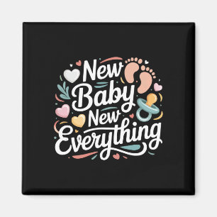 Aimant Annonce de bébé 2026 pour homme annonce de bébé fu