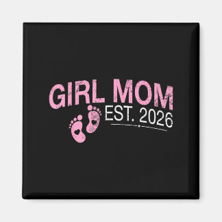 Aimant Annonce de bébé été 2026 Nouvelle maman Fête des m
