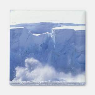 Aimant Antarctique, baie de Paradise, vagues massives