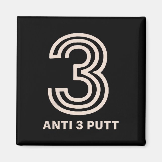 Aimant Anti 3 Putt  (Devant)