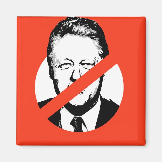 AIMANT ANTI-BILL CLINTON (Devant)
