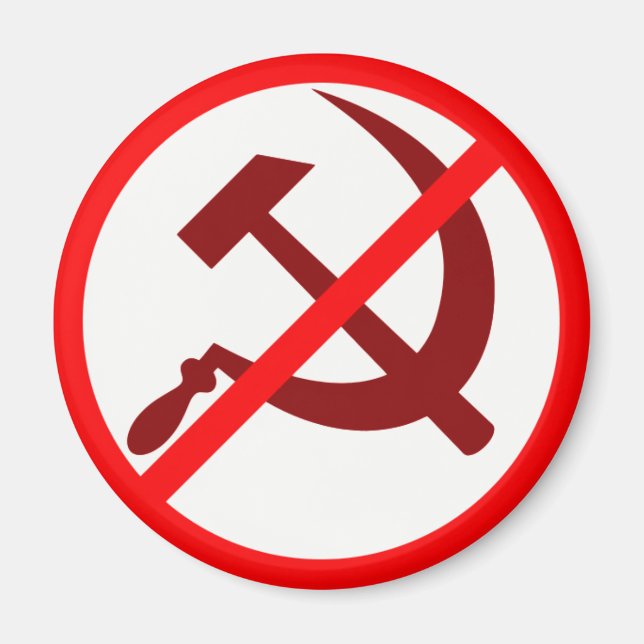 Aimant Anti-communiste (Devant)
