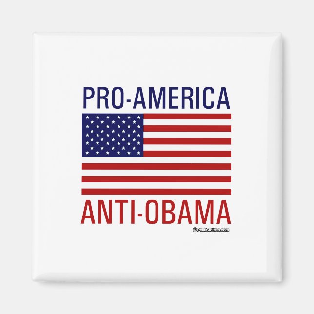 AIMANT ANTI-OBAMA PRO-AMÉRICAIN (Devant)