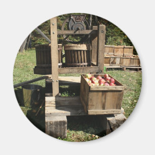 Aimant Antique Apple Cider Press