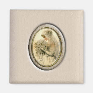 Aimant Antique Mariée