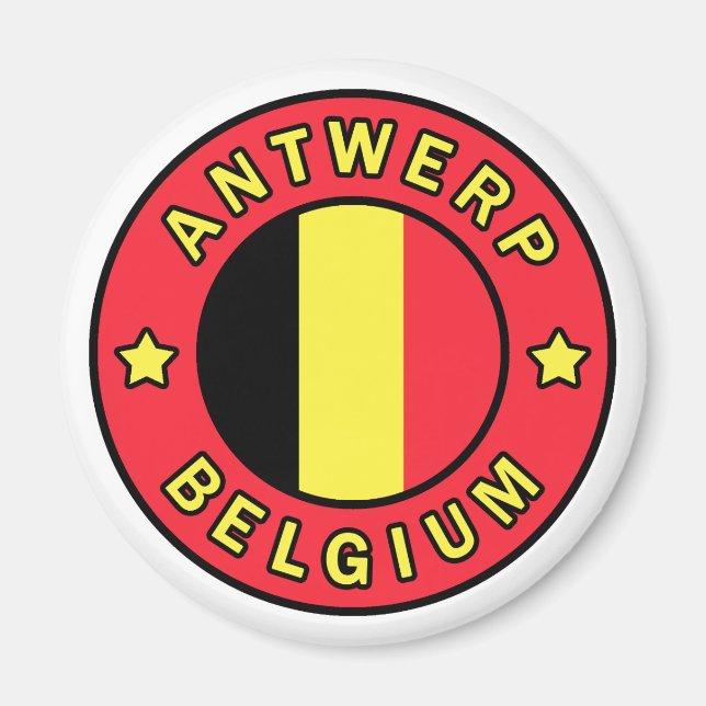 Aimant Anvers Belgique (Devant)