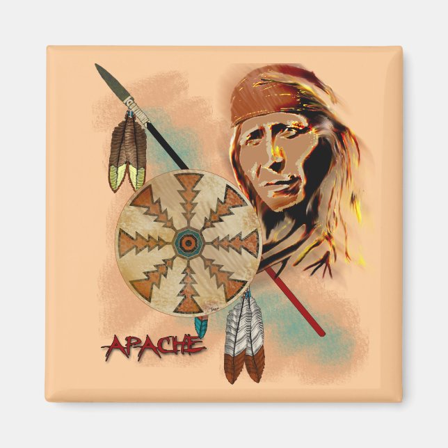 Aimant Apache Warrior (Devant)