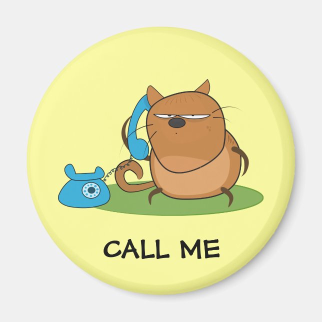 Aimant Appelle-moi (Devant)