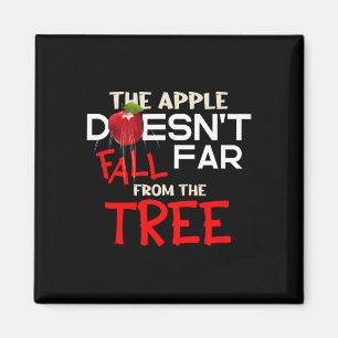 Aimant Apple ne tombe pas loin de la cueillette de pomme 
