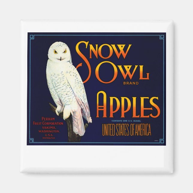 Aimant Apples de Snow (Devant)