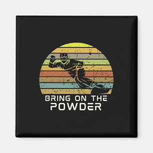 Aimant Apportez Sur Le Power Snowboard Funny Snowboard 1