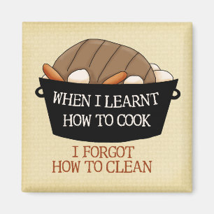 Aimant Apprendre à cuisiner