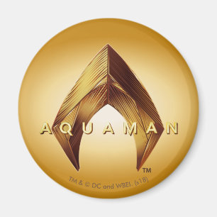 Aimant Aquaman   Logo Golden Aquaman