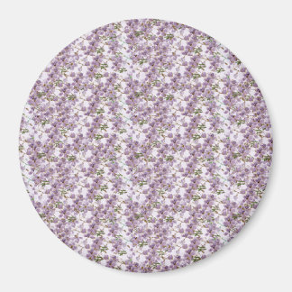 Aimant Aquarelle Florale Lavande