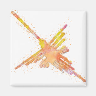 Aimant Aquarelle Nazca