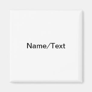 Aimant Aquarelle verte simple abstrait ajouter le logo te