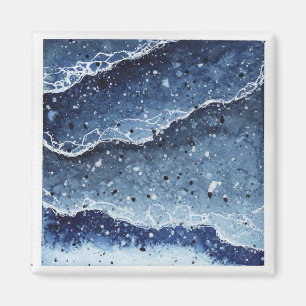 Aimant Aquarelle Waves