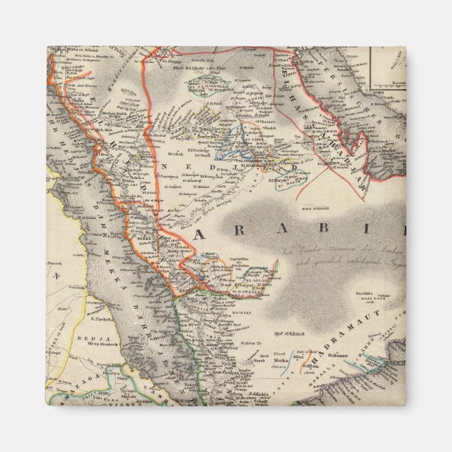 Aimant Arabie saoudite (Devant)