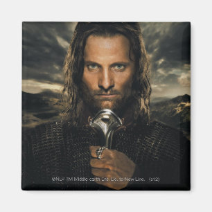 Aimant Aragorn épée vers le bas