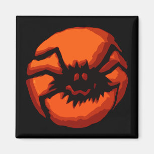 Aimant Araignée Jack-o'-lantern de Halloween