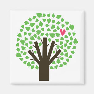 Aimant Arbre abstrait Hugger