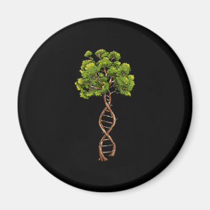 Aimant Arbre Adn De Vie Science Génétique Biologie Enviro