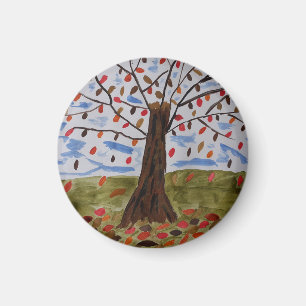 Aimant Arbre d'automne