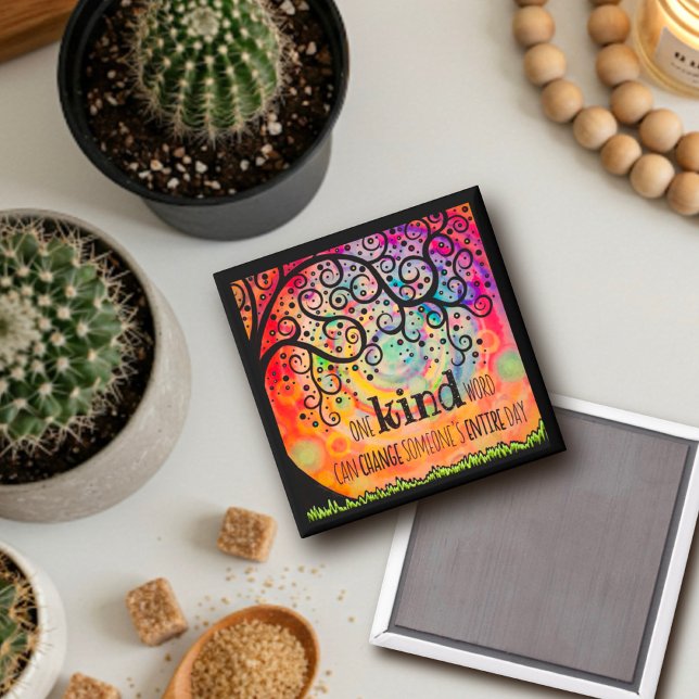 Aimant Arbre de mots unique (Créateur téléchargé)