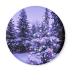 Arbre de Noël dans la forêt