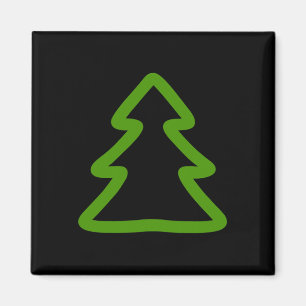 Aimant Arbre de Noël simple